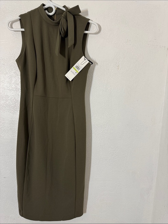 Calvin Klein Dresses & Skirts - Calvin Klein green olive or dark green dress size 4